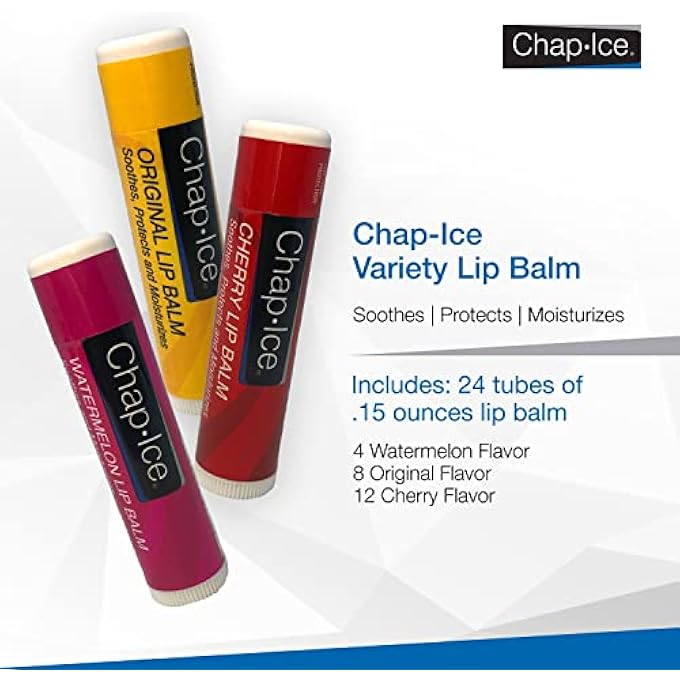 Chap Ice ASSORTED LIP BALM - PACK OF 24 (REFILL (NO DISPLAY)) - Image 3